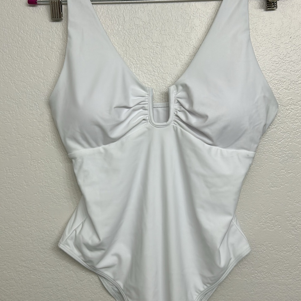 White One-Piece Swimsuit